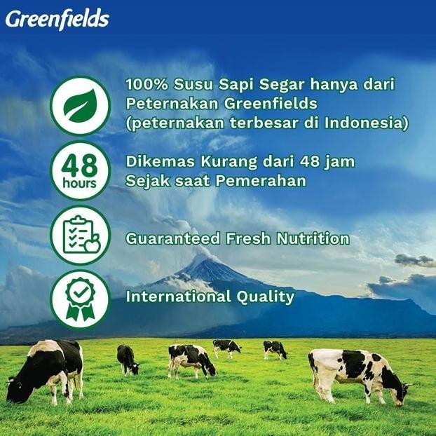

PROMO / Greenfields susu sapi segar UHT 105 ml NON COD