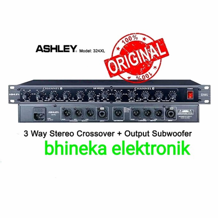 TERLARIS crossover ASHLEY 324XL / 324 xl plus subwoofer original