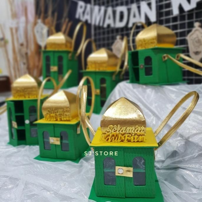 

Super Hot!, Aksesoris Box Kue Kering Hampers Lebaran Idul Fitri Kubah Cantik Murah