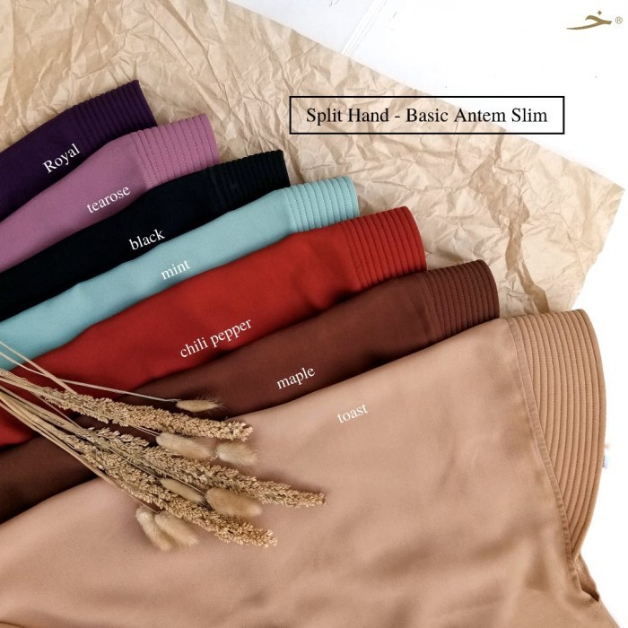 L - Basic Antem Slim Pet Splithand Khimar - Khadijah Indonesia #ayranashwa #khadijahindonesia