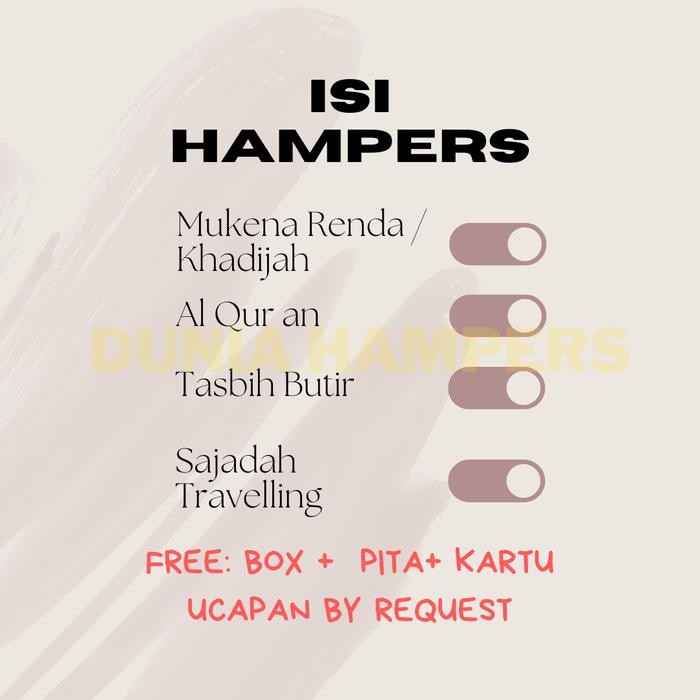 HAMPERS AL QURAN MUKENA DEWASA SET SAJADAH TRAVELLING MUSLIM KADO PERNIKAHAN TUNANGAN HADIAH