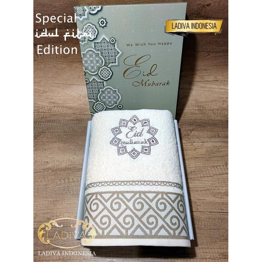 

New Trend!, Hampers Gift Box Lebaran - Handuk Milano Single Edisi Idul Fitri