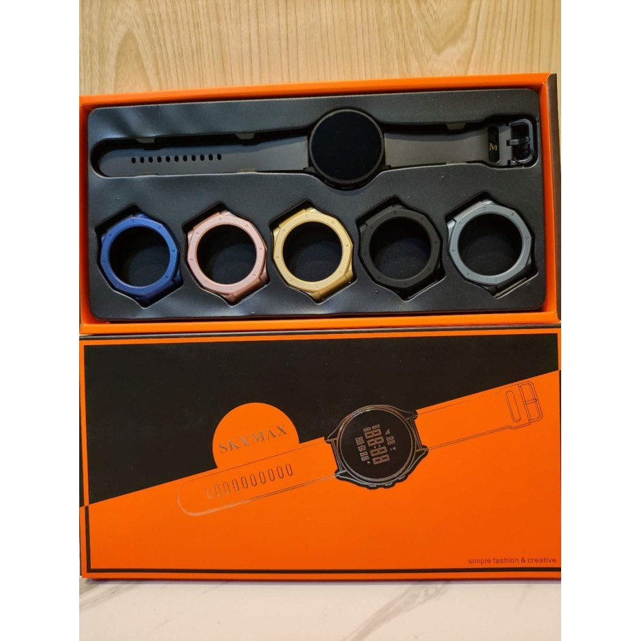 Jam Tangan Pria Wanita Original Skymax 2218G 1 Set #Gratisongkir #Sale #Discount