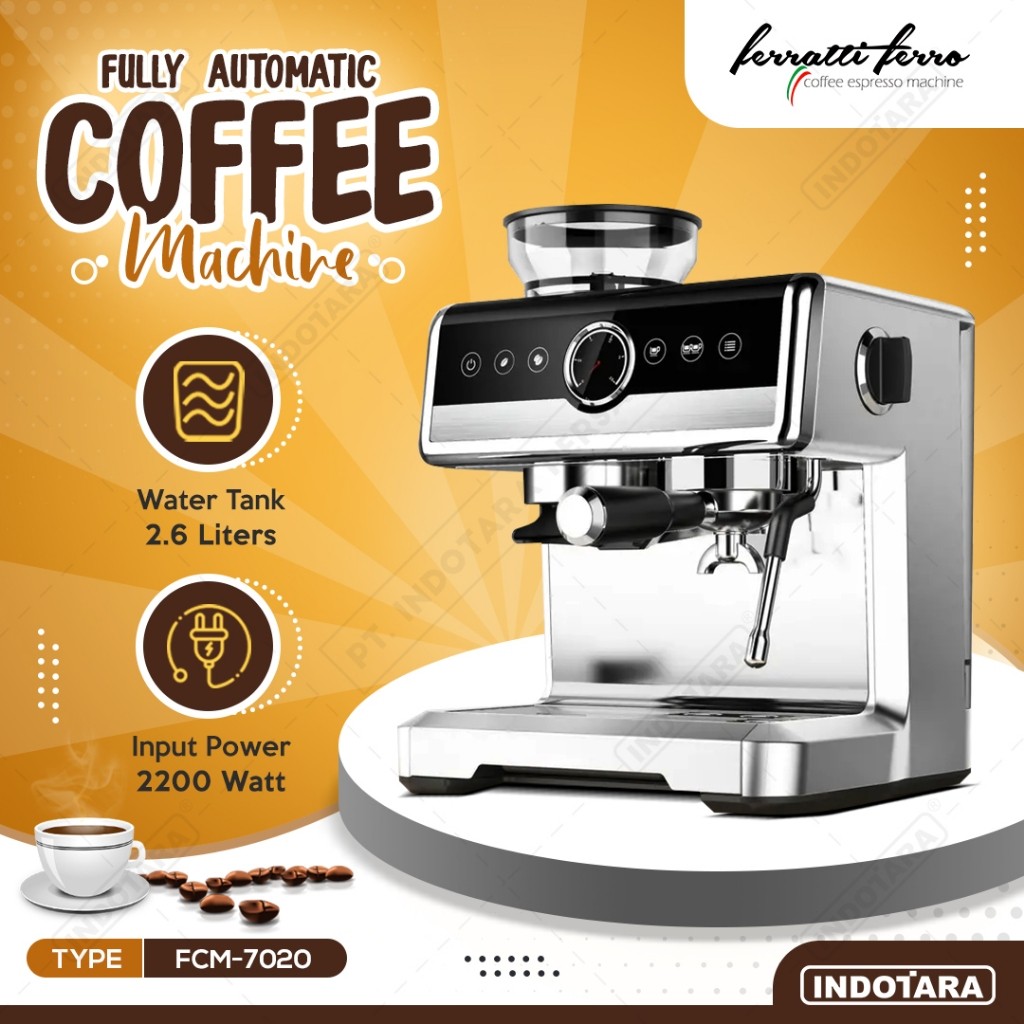 Mesin Kopi Otomatis Ferratti Ferro FCM-7020