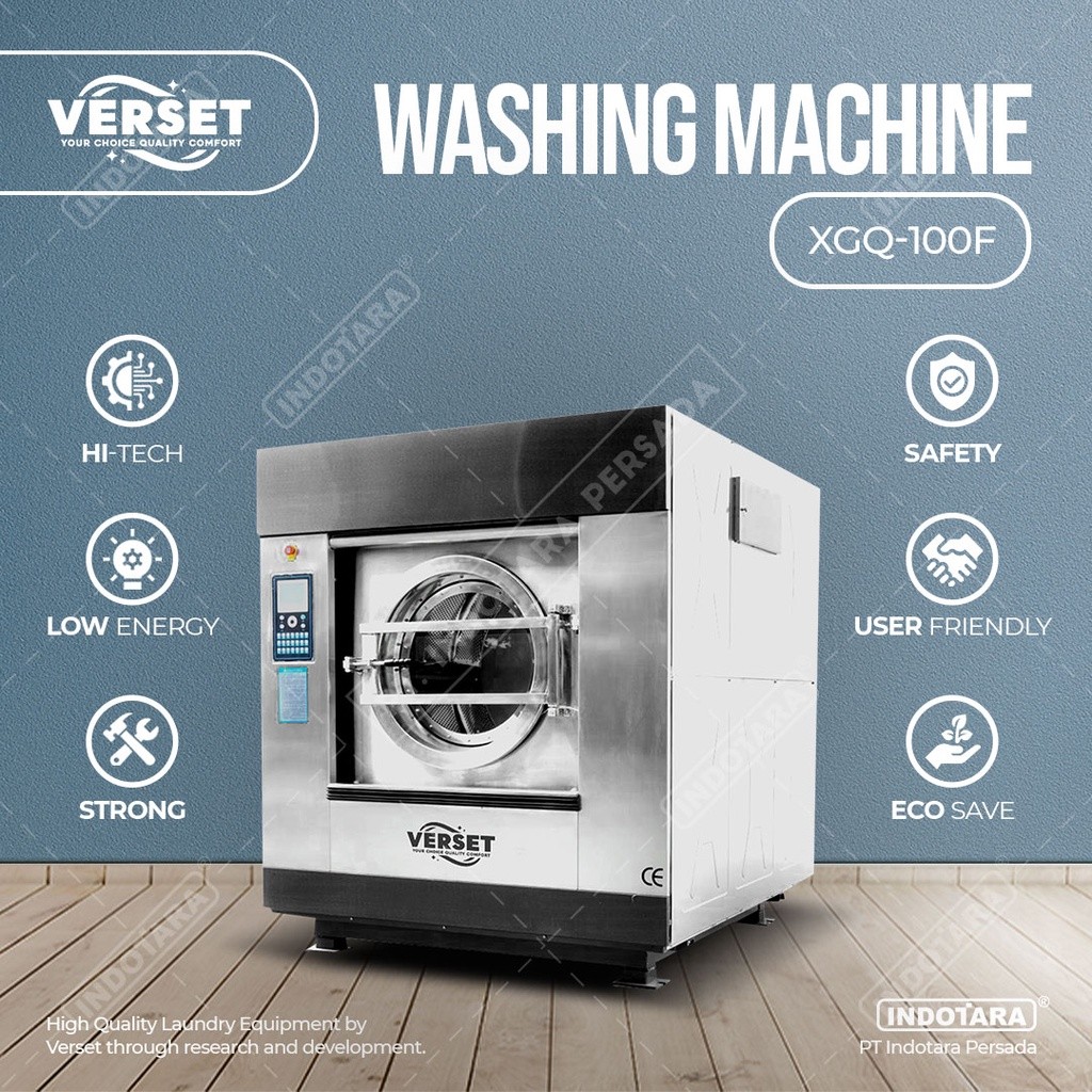 Mesin Laundry Industri / Washer Extractor Verset XGQ-100F