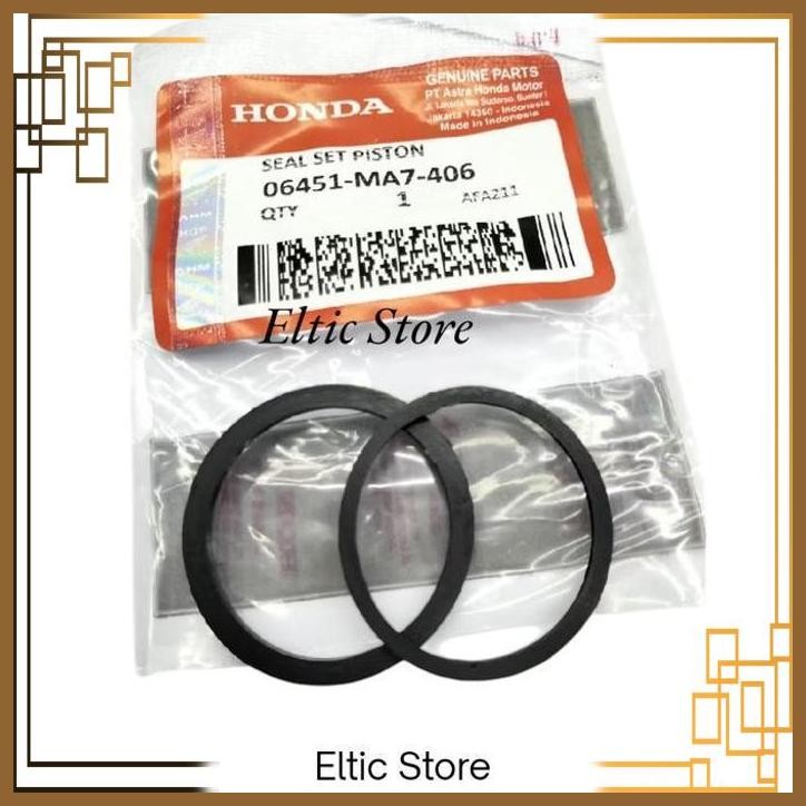 [ECS] SEAL PISTON KALIPER BELAKANG HONDA SUPRA X 125 ORIGINAL AHM