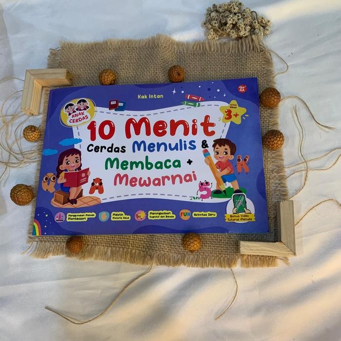 

Buku Anak - Seri Anak Cerdas - 10 Menit Cerdas Menulis Membaca Mewarnai & 10 Menit Cerdas Menulis