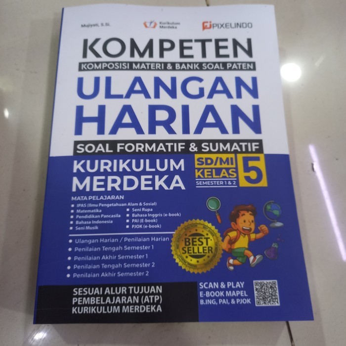 

Buku Kompeten Komposisi Materi Bank Soal Ulangan Harian Soal Formatif Sumatif Sesuai Alur Tujuan