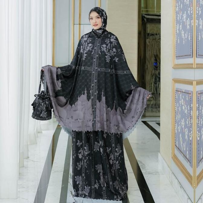 Diskon Alcavella - Ied Box Series | Zyana Mahira Zaura - Hampers Gift Prayer Set Mukena Sajadah Tasb