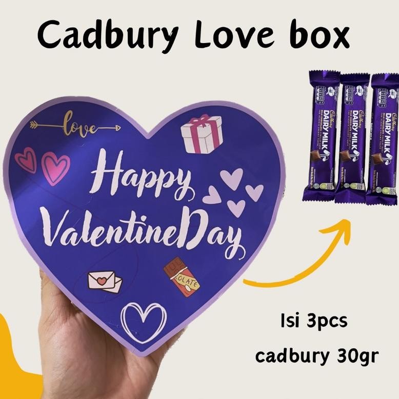 

SALE GIFTBOX LOVE SPECIAL EDITION // SPECIAL VALENTINE COKELAT SILVERQUEEN DAN CADBURY DAIRYMILK we-12