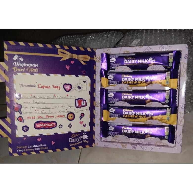 

BISA COD Cadbury Dairy milk Gift Box da-17