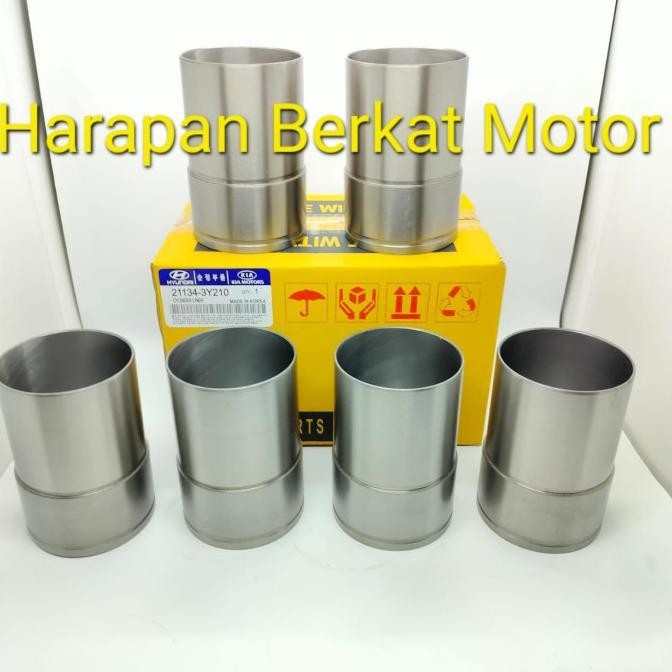 Ready Stock Liner Set Boring Cylinder Liner Kia Karnival Carnival Bensin Sedona Bensin 1Set 6Pcs