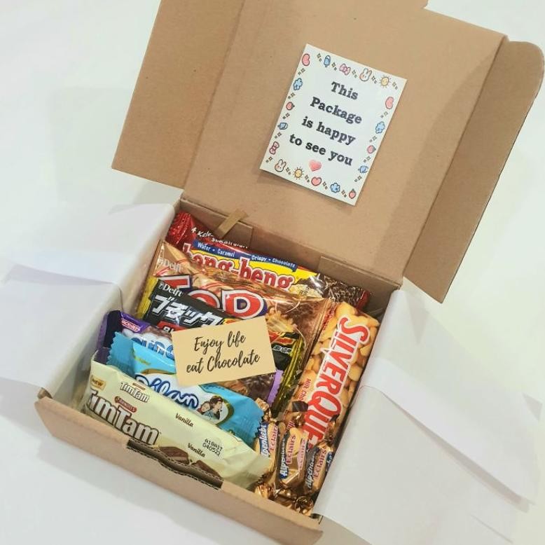 

gd-12 SnackBox / Gift Box / Kado : Chocolate / Cokelat Berkualitas