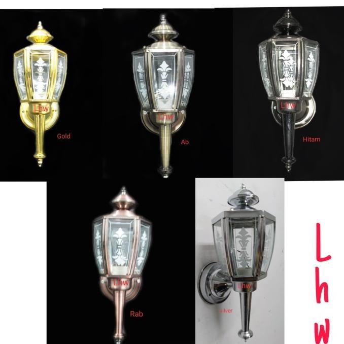 lampu dinding antik / lampu hias klasik