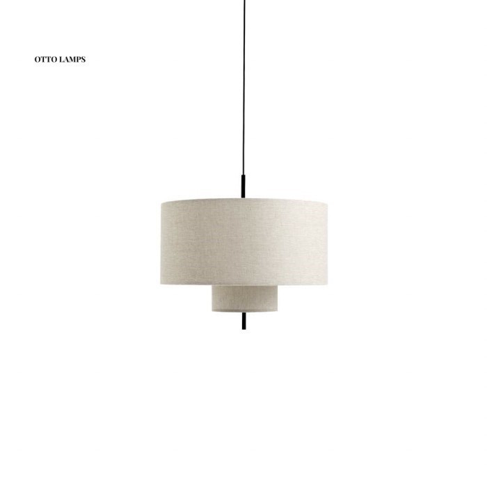 Lampu Gantung Kain Minimalis Margin M70