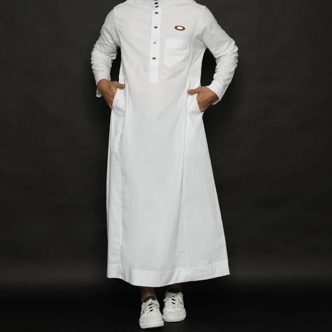 Limited, Jubah Pria Assyauqie Gamis Pria Dewasa Baju Jubah Pria Dewasa - Putih,