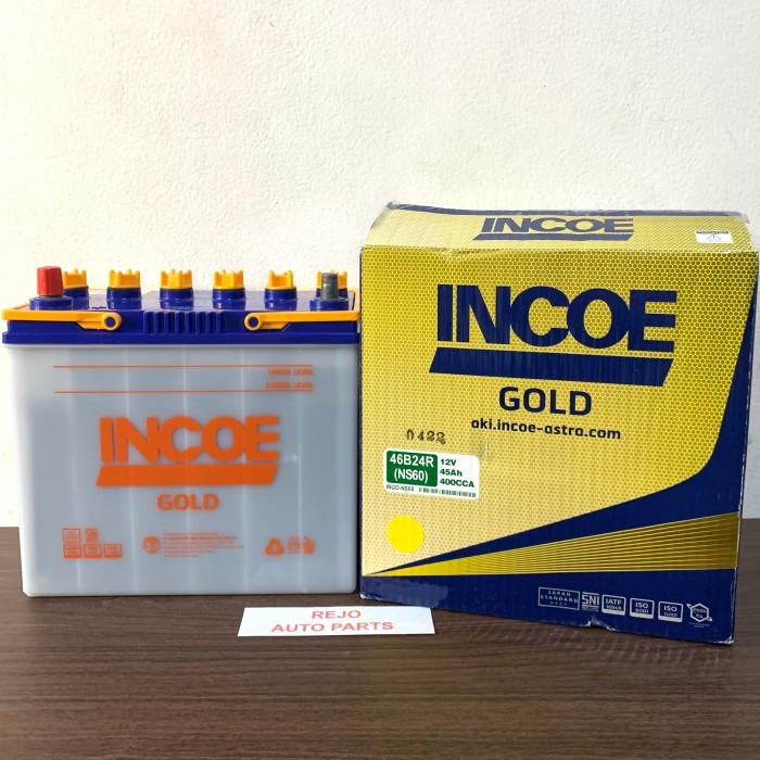 Diskon Luar Biasa Aki Incoe Gold Ns-60, Ns-60L & Ns-60L(S)