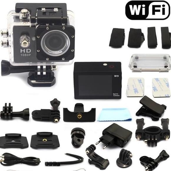 ACTION CAM WIFI / SPORT CAM 1080P / SPORT W8 WIFI FULL HD