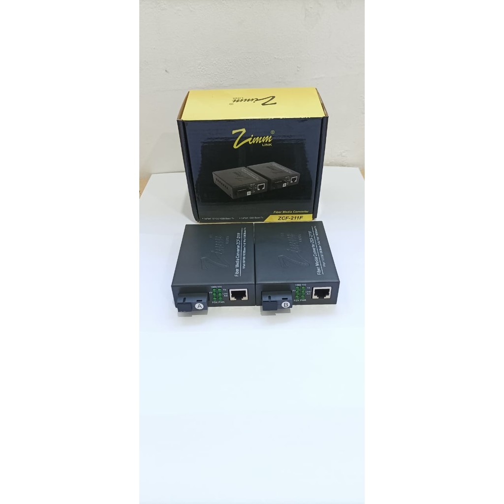 Zimmlink Media Converter ZCF211F-AB