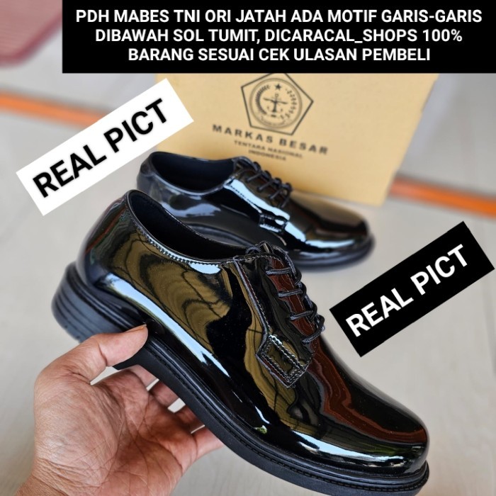 SEPATU PDH JATAH TNI TERBARU/SEPATU PDH TNI POLRI