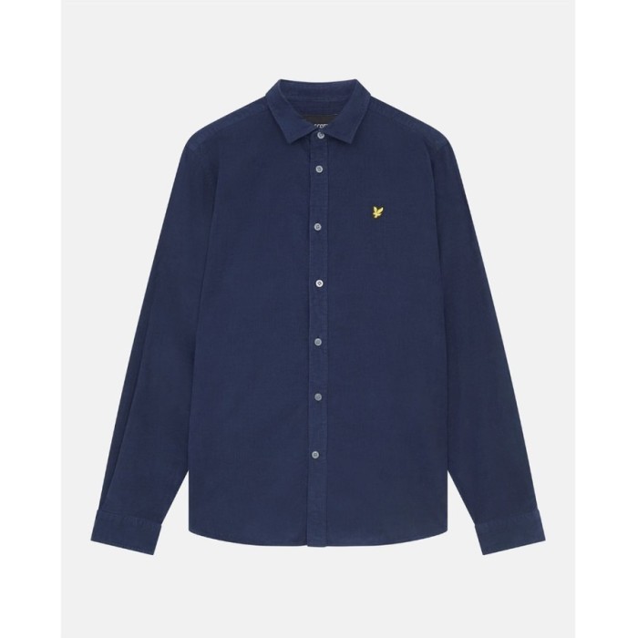 Lyle & Scott Long Sleeve Needle Cord Shirt Original