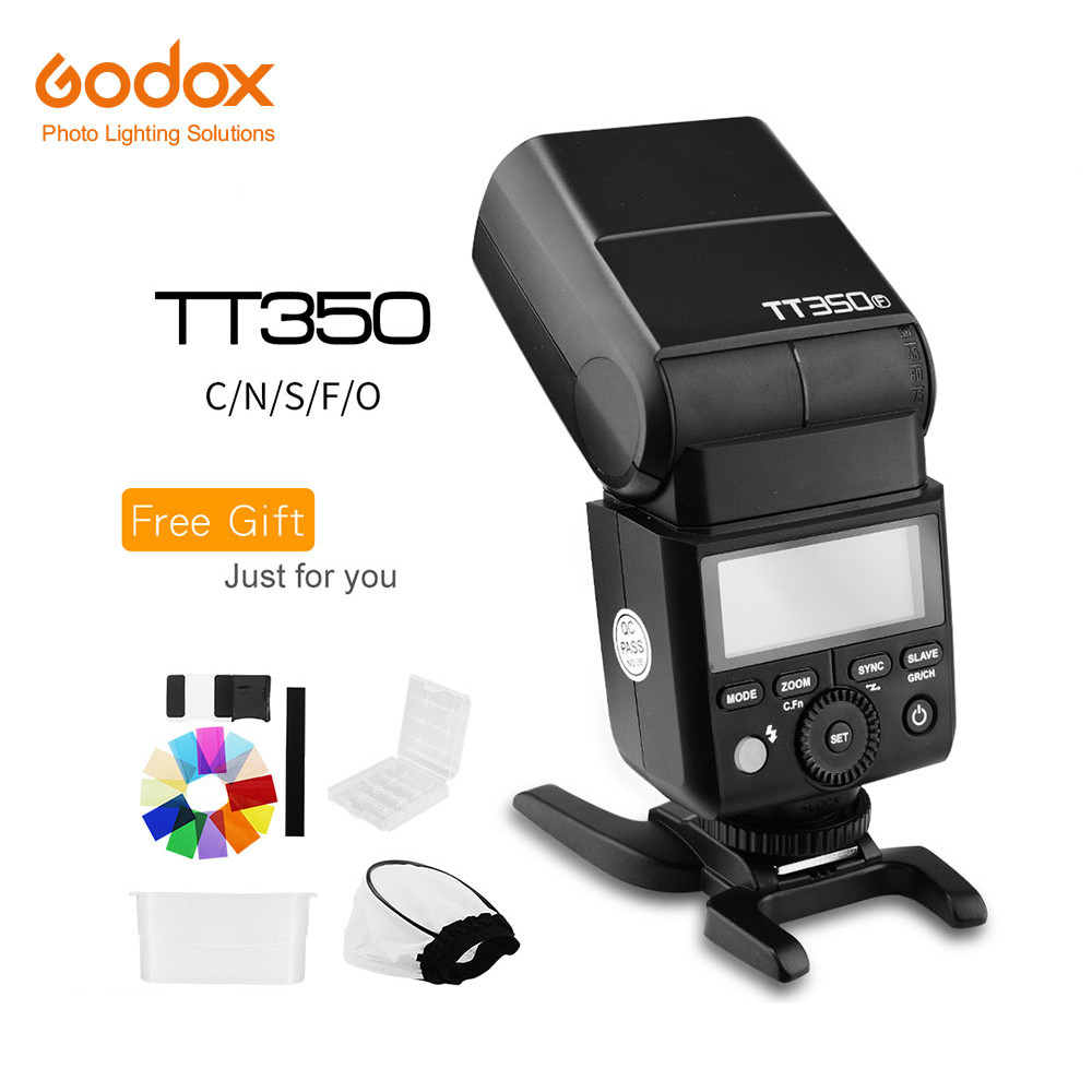 SMOON  TT350C TT350N TT350S TT350F TT350F TT350O Flash 2.4G HSS TTL Wireless Speedlite Flash for Son