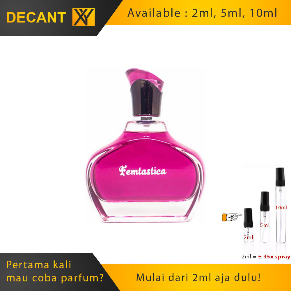 Decant Parfum Louis Cardin Femtastica Woman 2ml 5ml 10ml