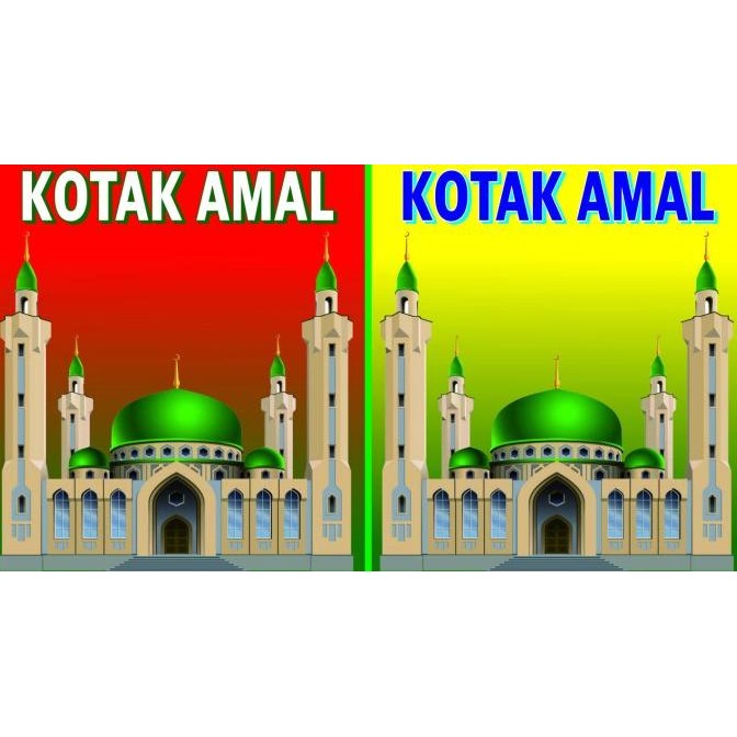 

STIKER VINYL TEMPELAN KOTAK AMAL BESAR 44X50CM