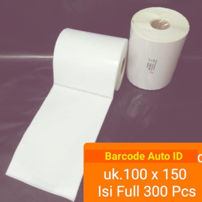 

LABEL BRCODE SEMI COATED 100MM X 150MM ( 1 LINE) ISI 300 PCS