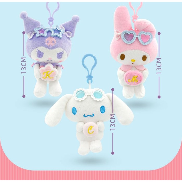 Boneka Sanrio Original Cinnamoroll Kuromi Pochacco Sanrio Doll Original Impor Kado Ulang Tahun