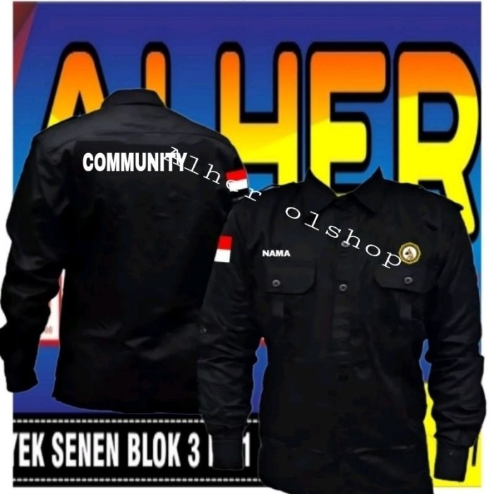 TERLARIS KEMEJA INTELKAM BAJU INTELKAM SERAGAM INTELKAM PDH INTELKAM PDL INTELKAM BAJU KERJA