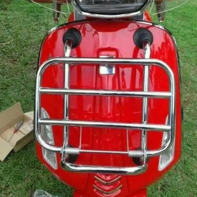 Rak Depan / Front Rack Vespa Primavera & New Sprint.Aksesoris Vespa