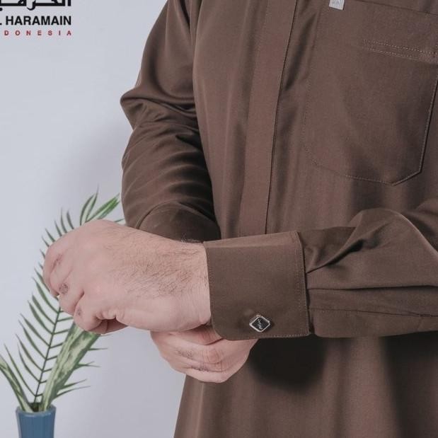 Hot Promo, Gamis Al Haramain Woll Manset Dewasa/Jubah Haromain Manset Woll