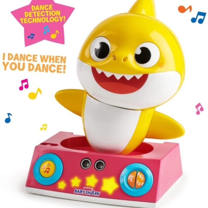 Pinkfong Baby Shark Dancing Dj Original / Boneka Baby Shark {TerlarisBest Seller}
