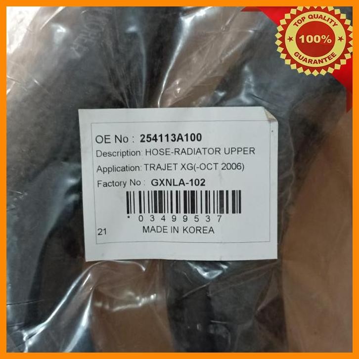 [PSA] SELANG RADIATOR ATAS HYUNDAI NEW TRAJET SELANG RADIATOR UPPER