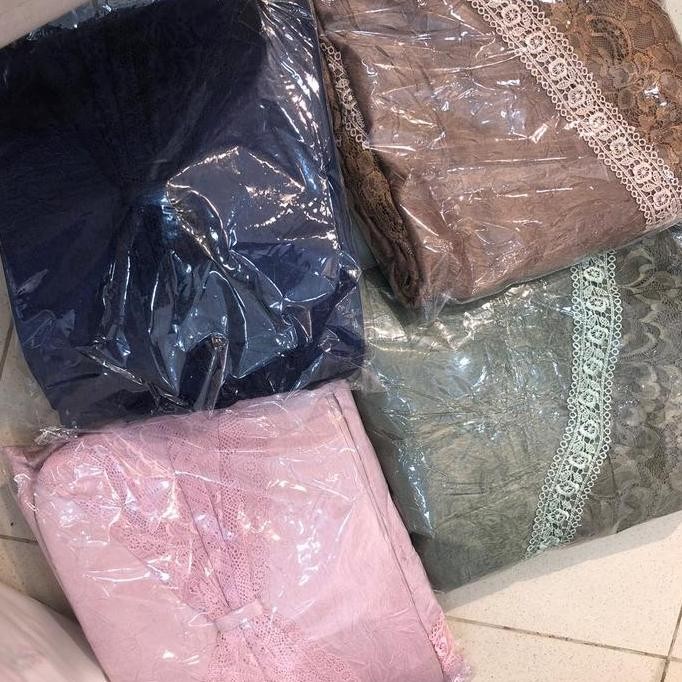 Terjangkau Mukena Katun Luxury Premium