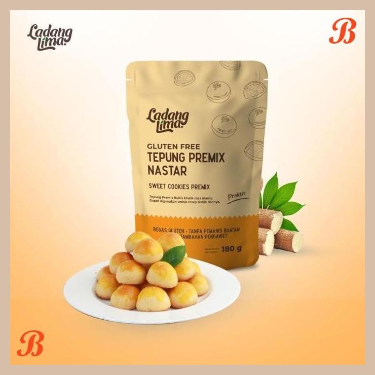 

| NS | TEPUNG PREMIX NASTAR 180G - LADANG LIMA GLUTEN FREE HEALTHY FLOUR