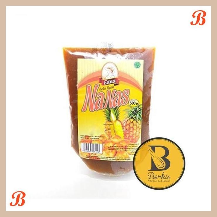 

| NS | EDNA SELAI BUAH NANAS NASTAR 500 GR / FILLING ISI ISIAN NASTAR