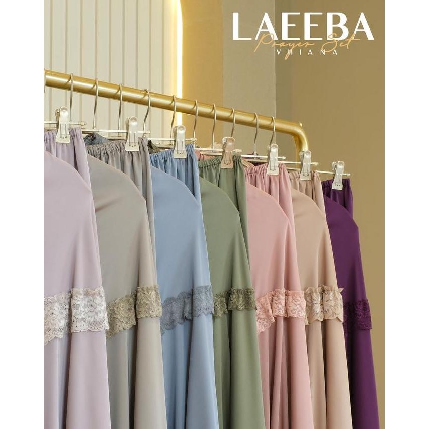 Diskon [Vhiana] Mukena Silk Laeeba Prayer Set New By Vhiana Silky Mukenah