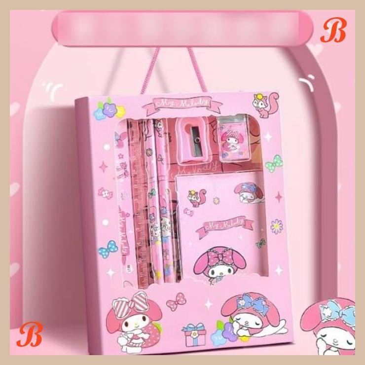 

| KK | STUDY SET SANRIO 2018 | SET ALAT TULIS | SET PENSIL PULPEN | KADO ANAK ULANG TAHUN | PERALATAN TULIS | PERLENGKAPAN MENULIS ANAK | ALAT TULIS SEKOLAH | ALAT TULIS KANTOR | KUROMI | MELODY | CINAMORROL | KMK