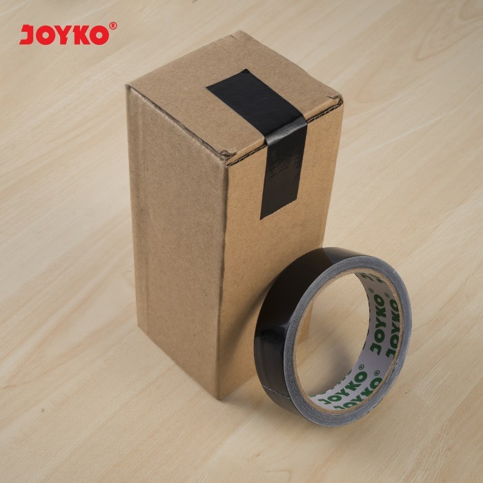 

JOYKO CLOTH TAPE 24MM X 10 METER / LAKBAN KAIN WARNA HITAM RAJA BIG BOX