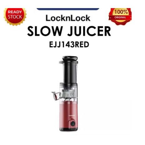 Murah Locknlock Smart Slow Juicer Ejj143Red
