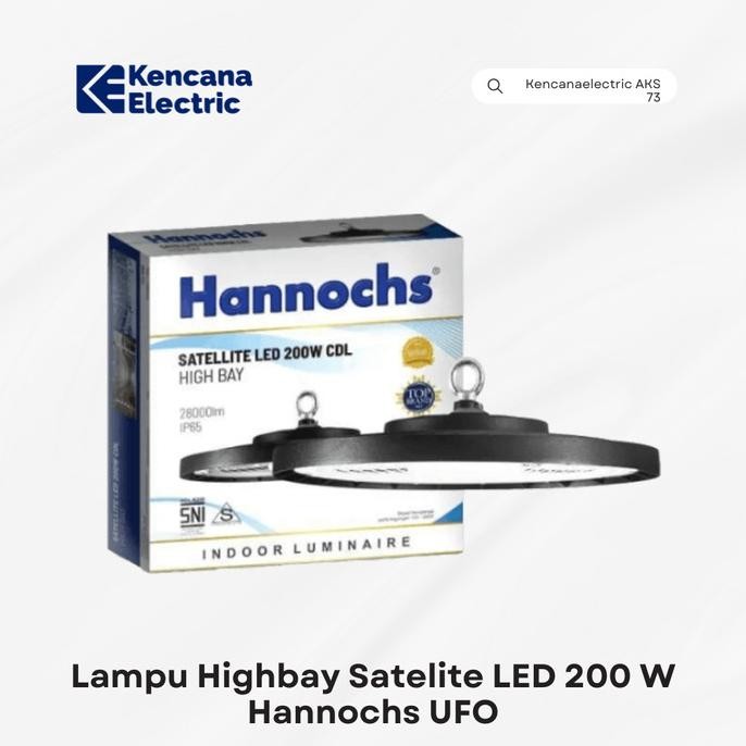 New Lampu Highbay Satelite Led 200Watt Hannochs Ufo