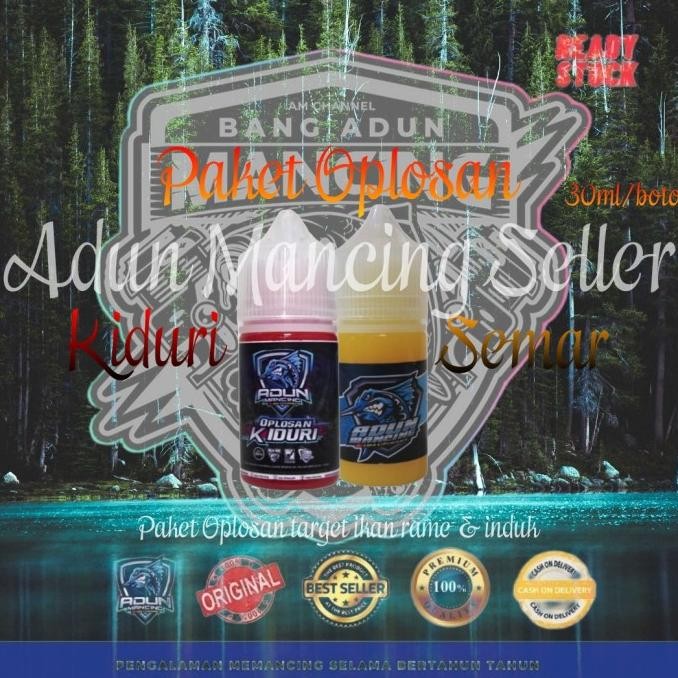 Paket Essen Oplosan Kiduri Semar 30Ml Adun Mancing