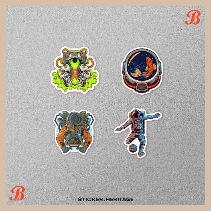 

| HH | STICKER STIKER ASTRONOT PACK SERIES | STIKER TUMBLER HP | STICKER HELM