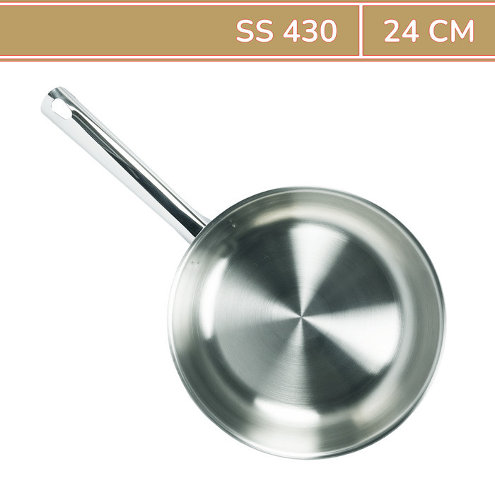 Frying Pan BIMA Stainless Steel Fry Pan 24cm Morganware