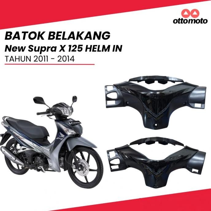 Batok Belakang Supra X 125 Helm In , New Supra X 125 Helm In 2011 - 2014