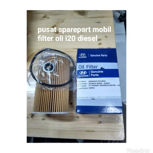 FILTER OLI HYUNDAI I20 DIESEL SARINGAN OLI HYUNDAI TERLENGKAPP