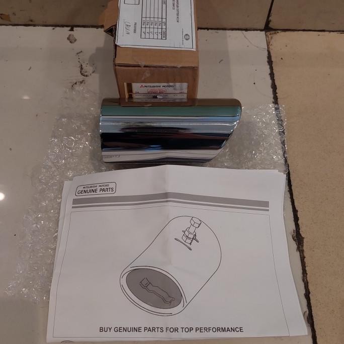 Muffler Cutter Buntut Knalpot Asli Mitsubishi Xpander Xpander Cross Kualitas