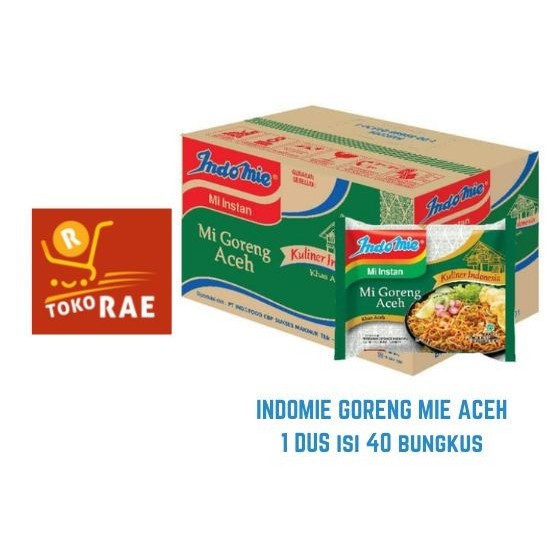 

PROMO MIE / PASTA / Indomie Goreng ACEH 1 dus isi 40 bungkus NON COD